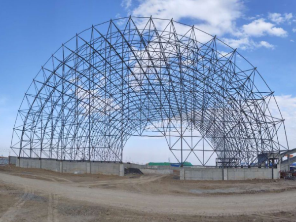 灌南体育场网架结构